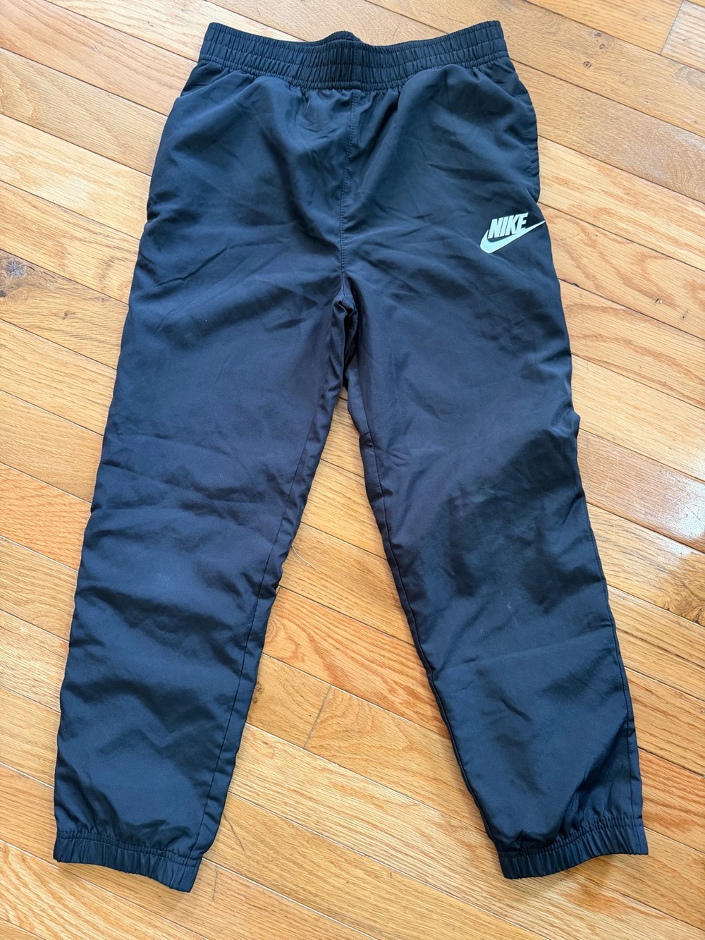 Nike Kids Black Track Pants with with Logo